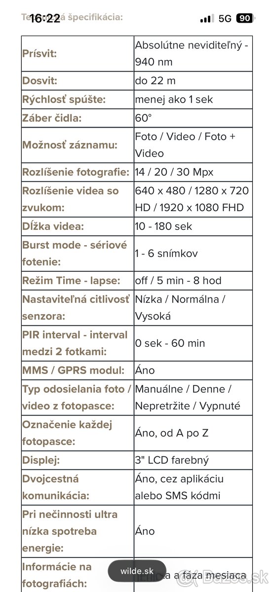 Fotopasca ScouGuard MG983G - 7