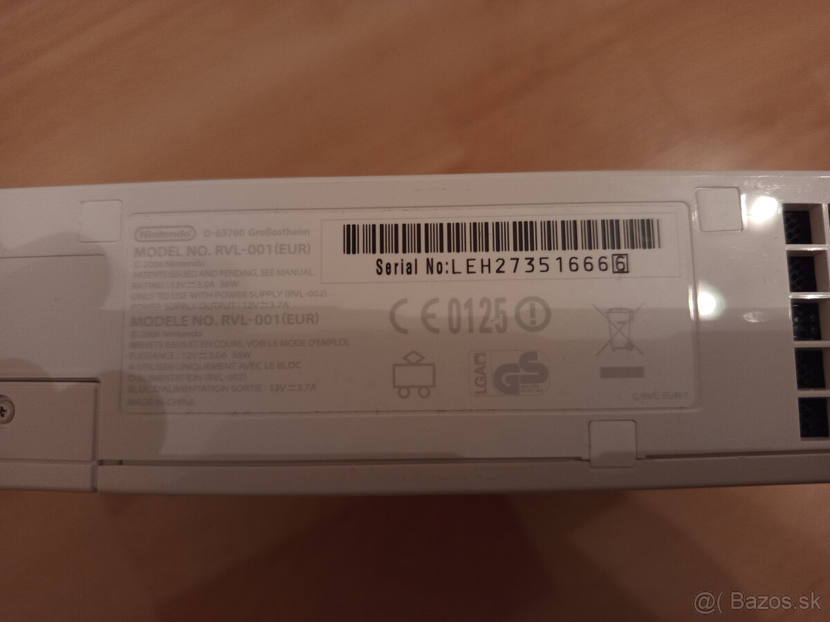 Nintendo Wii - 2x OVLÁDAČ originál Nintendo + 5 hier - 7
