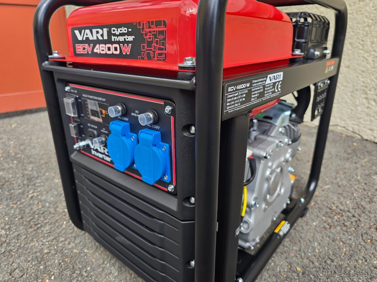 Elektrocentrála (generátor) VARI ECV 4600W PROFI - 7