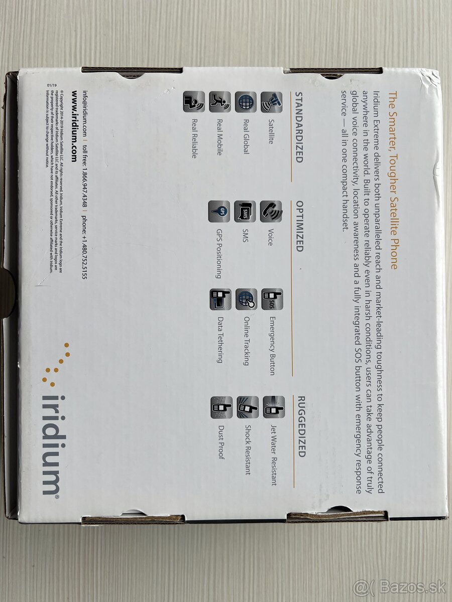 satelitný telefón Iridium Extreme - 7