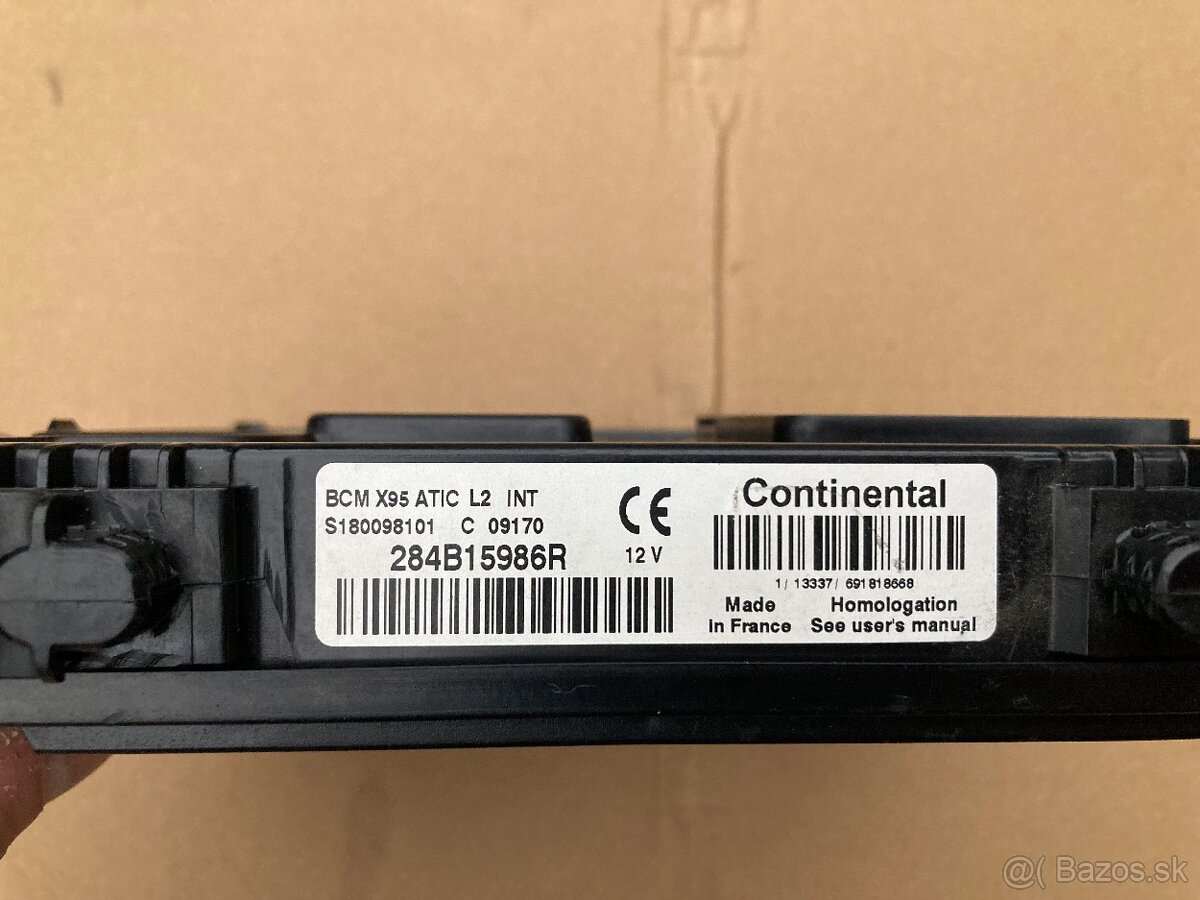 Bcm Usm jednotka na Renault - 7