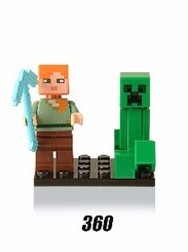 MINECRAFT 12 ks sada postaviciek - 7
