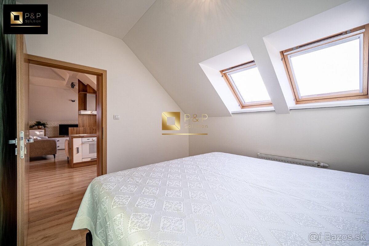 NA PRENÁJOM – Štýlový 3-izbový podkrovný byt, Jesenná KE - 7