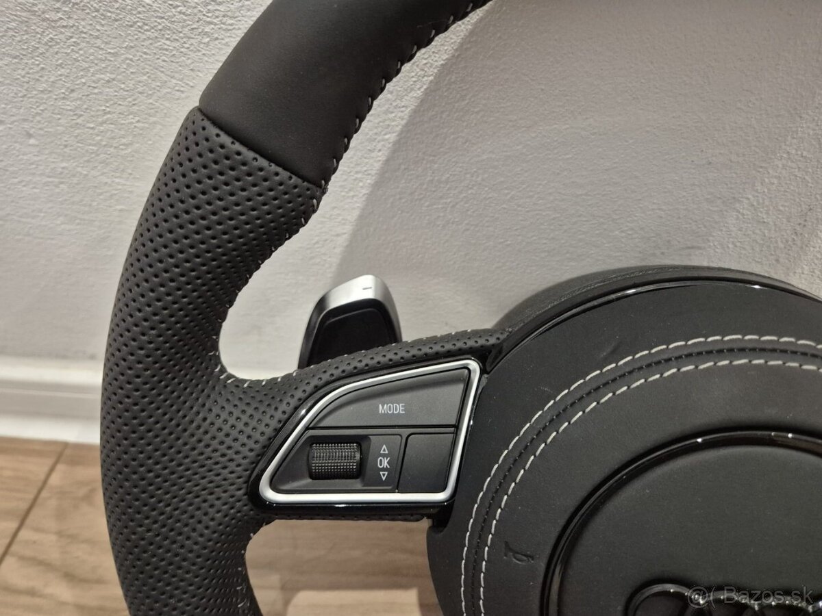 VOLANT AUDI KOŽENÝ MULTIFUNKCNY + AIRBAG - 7
