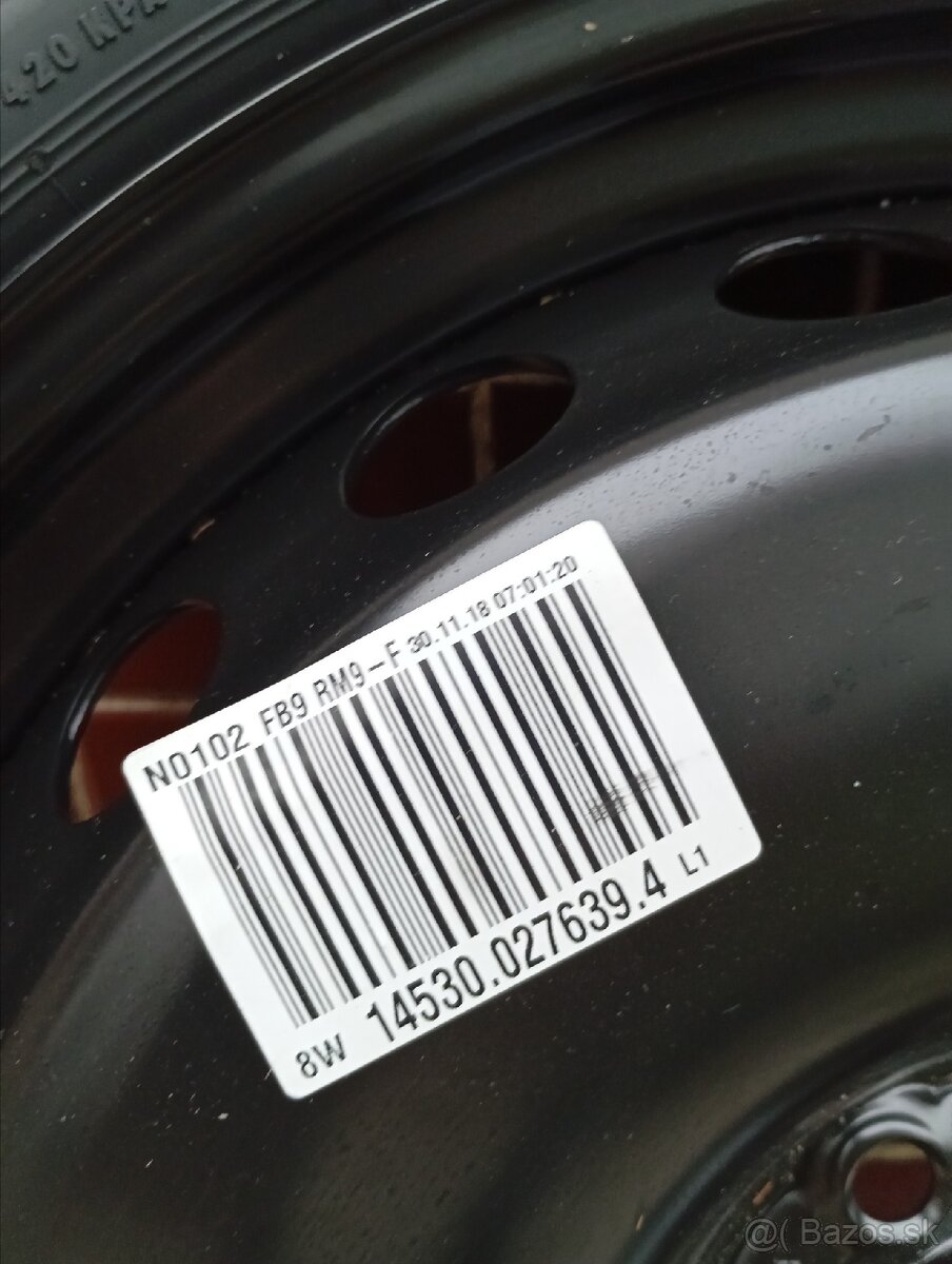 Originálna rezerva Audi A4 Avant (B9) - 125/70 R19 - NOVÁ - 7