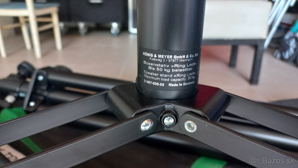 Predám stojany na reproboxy, trojnožky, K&M, najvyššia rada. - 7