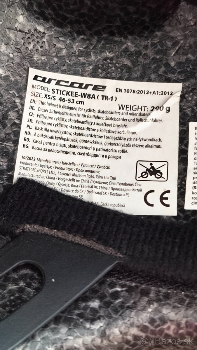 Detská cyklistická prilba , dievčenská - 7