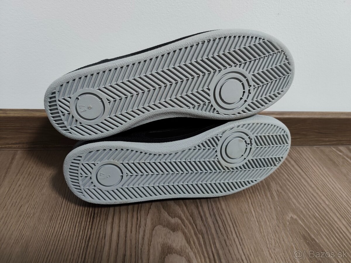 Prestige 41 - kožené čierne tenisky - 7