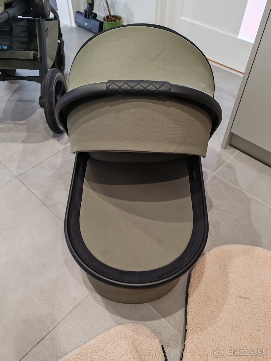 Kočík moon resea+, moss green - 7