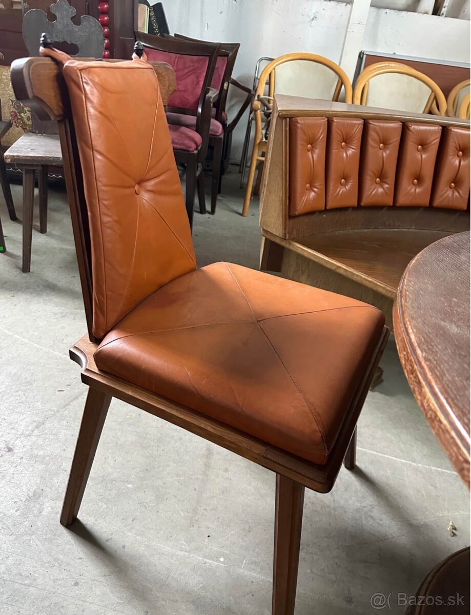 Štýlová Rohová drevená lavica - 7