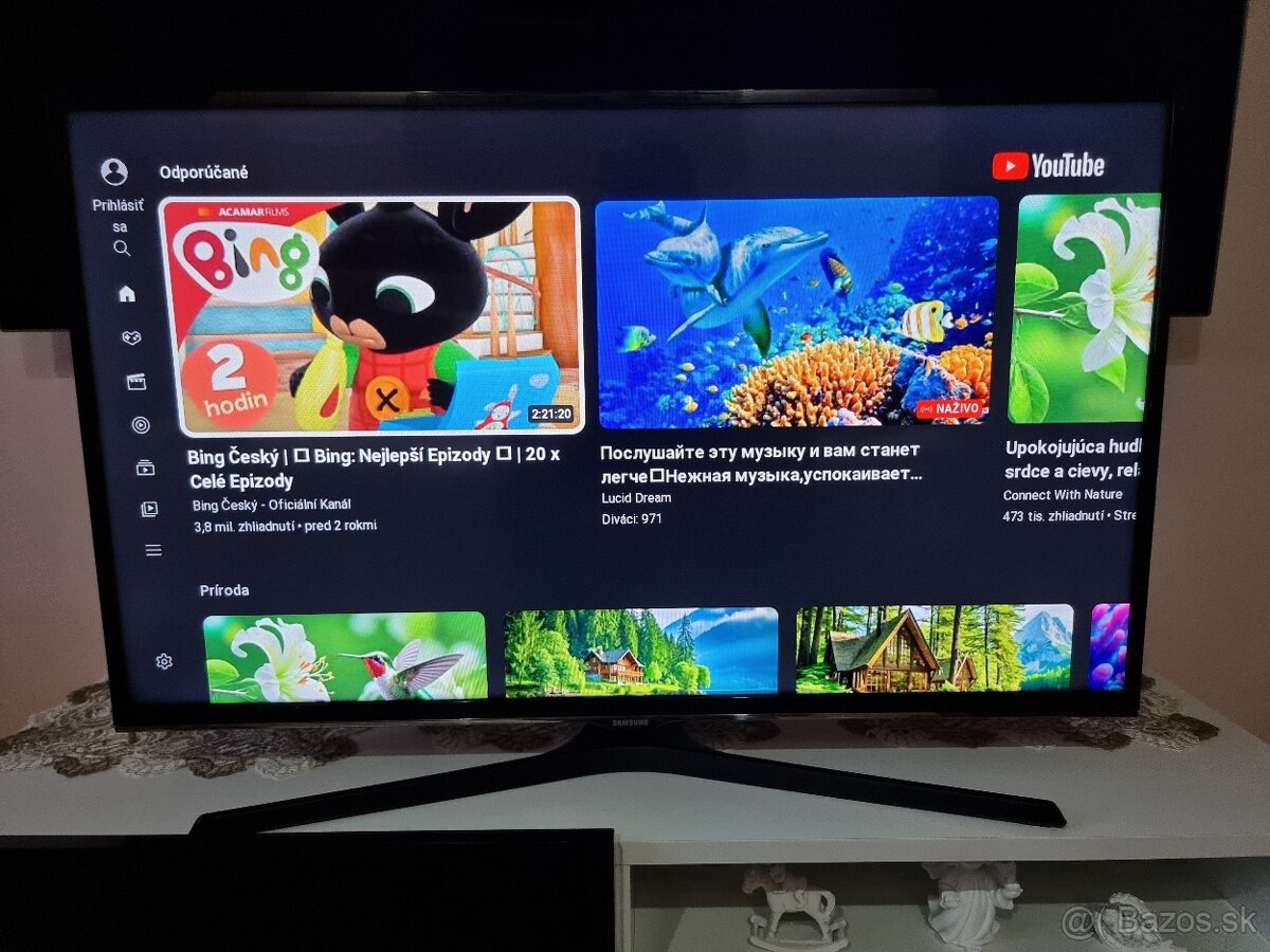 Predám FLAT SMART LED TV Samsung UE32J5572SU Full HD s Wi-Fi - 7