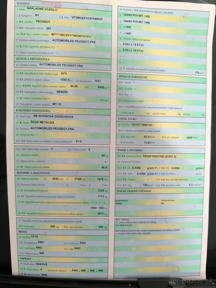 Peugeot 207 1,4 KFV - 7