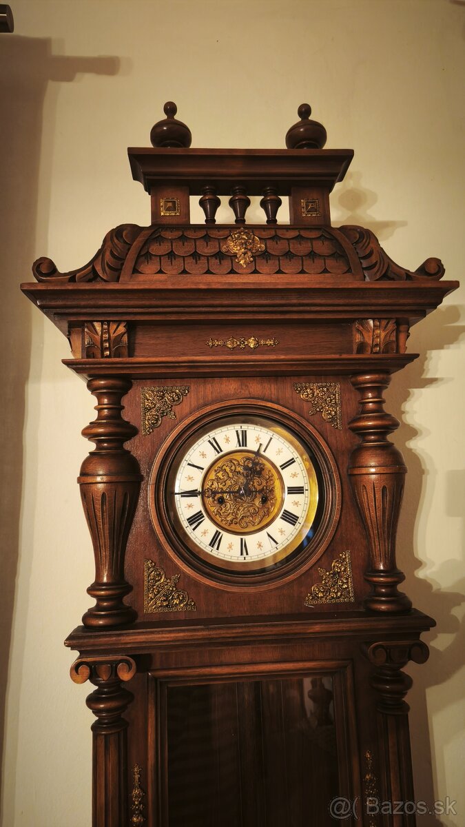 Starožitné "cisárske" hodiny Schlenker Kienzle - 7