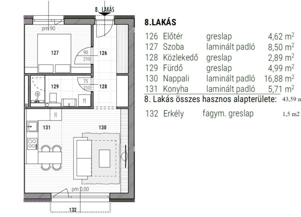 Predaj bytov v štýlovej novostavbe – Hegyeshalom - 7