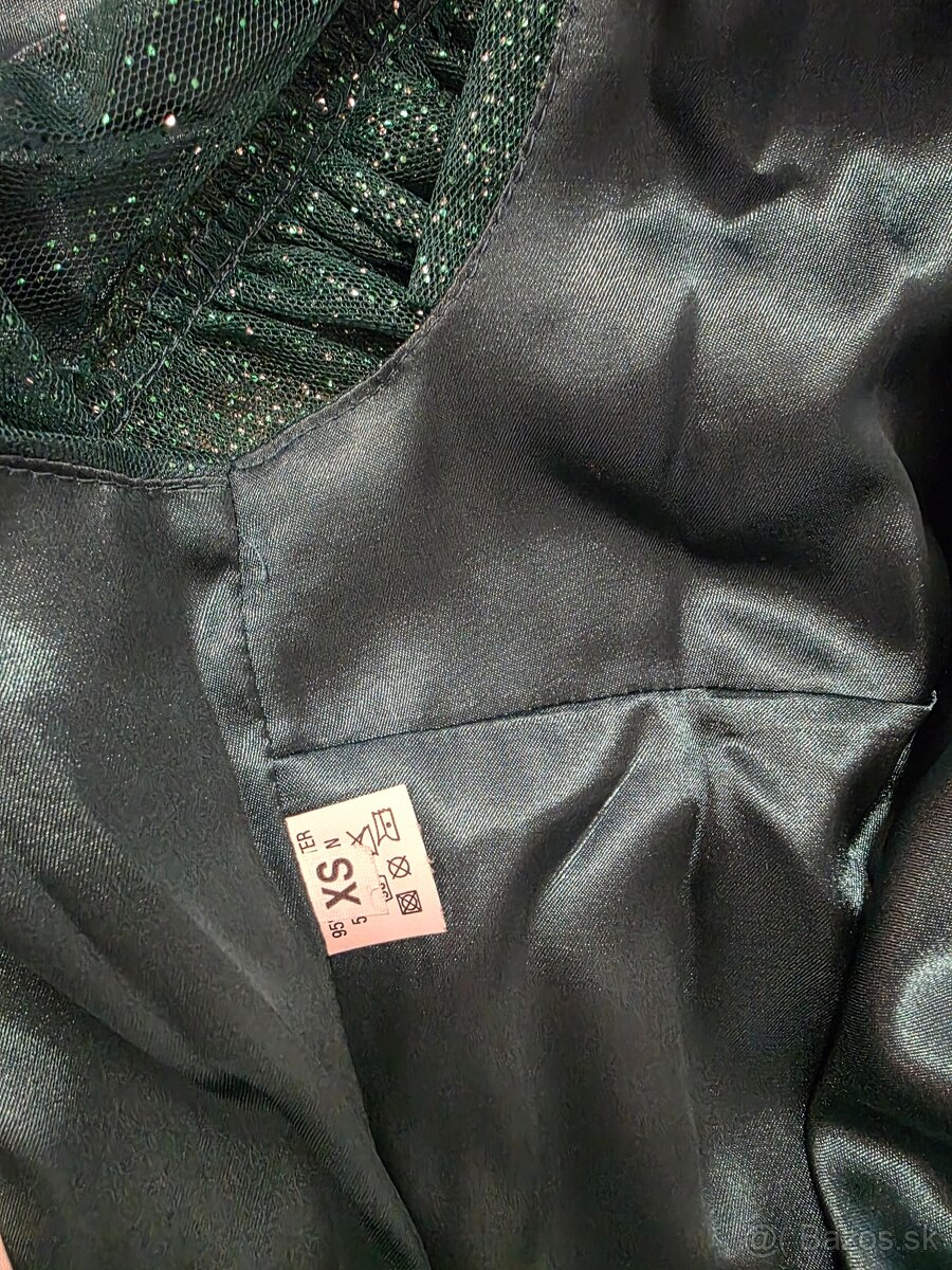 Spoločenské šaty zelené - 7