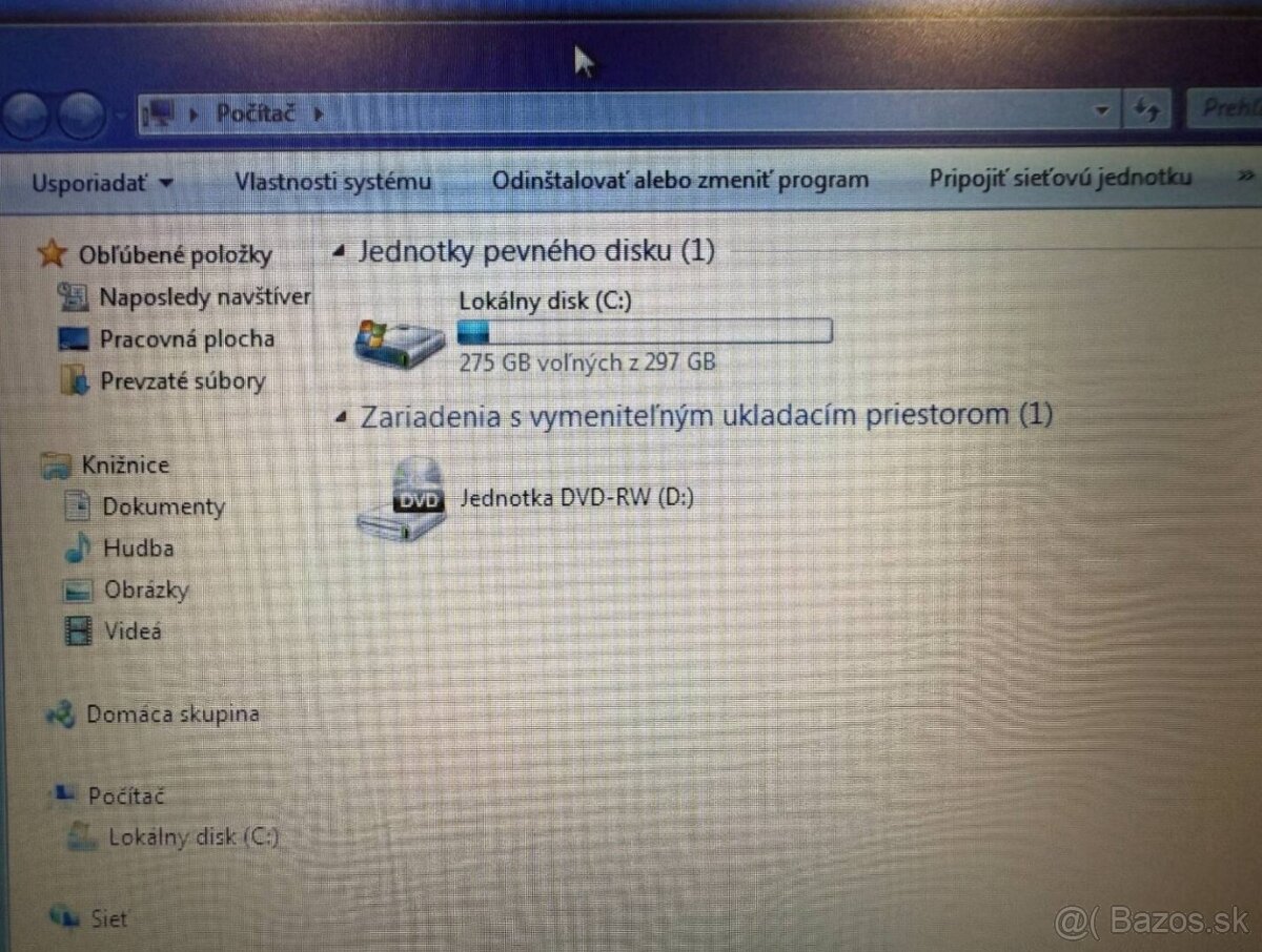 Notebook HP EliteBook 8460p i5 / 4GB RAM / 320GB HDD / WIN 7 - 7