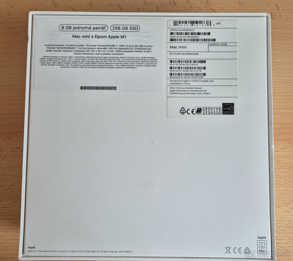 Mac mini M1 8 GB / 256 GB SSD 300 € - 7