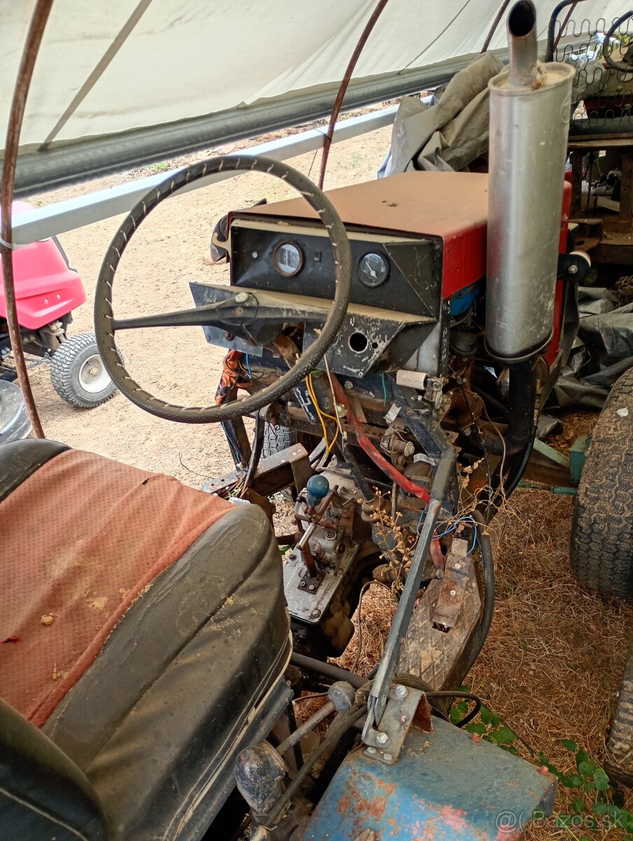 Malotraktor domácej výroby 1202 - 7