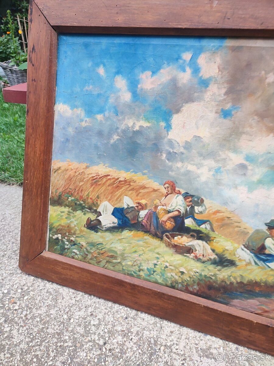 Obraz vidiecka scena - 7