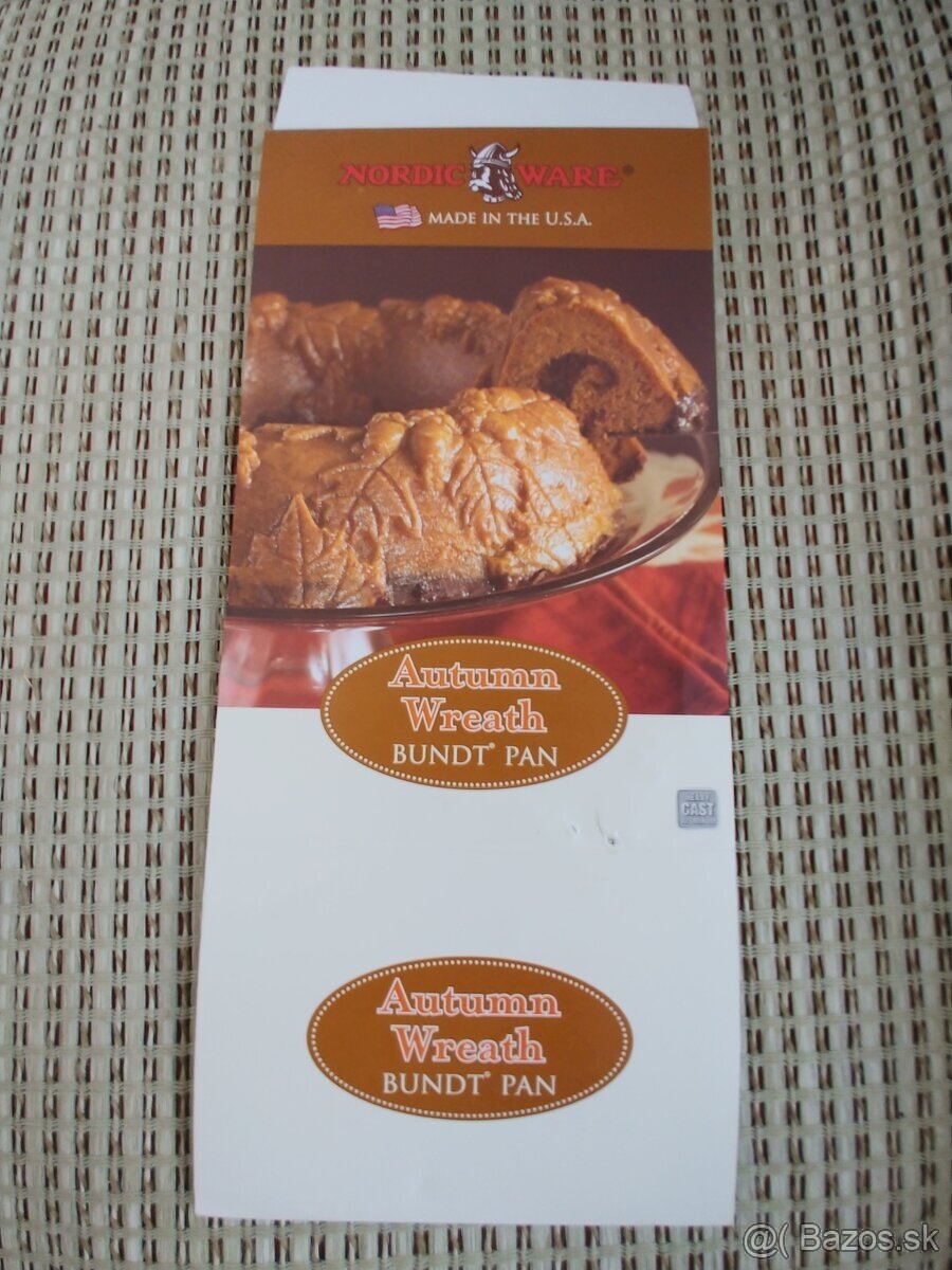 Forma na kolac / babovku AUTUMN WREATH, zn.Nordic Ware - 7