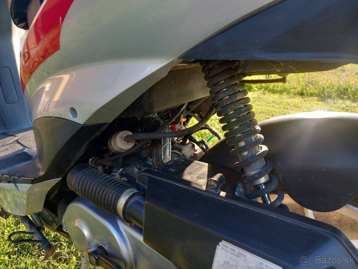 yuki 50 new speedy 78ccm kit na špz.. stav- sadnúť a jazdiť - 7