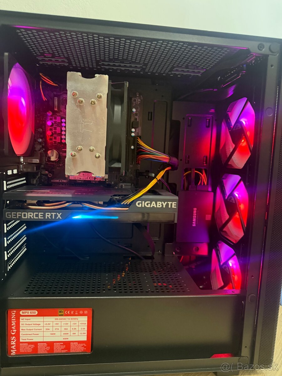 Herne pc rtx 3060 12GB, ryzen 7, 32GB Ram, 1TB ssd, Win 11 - 7