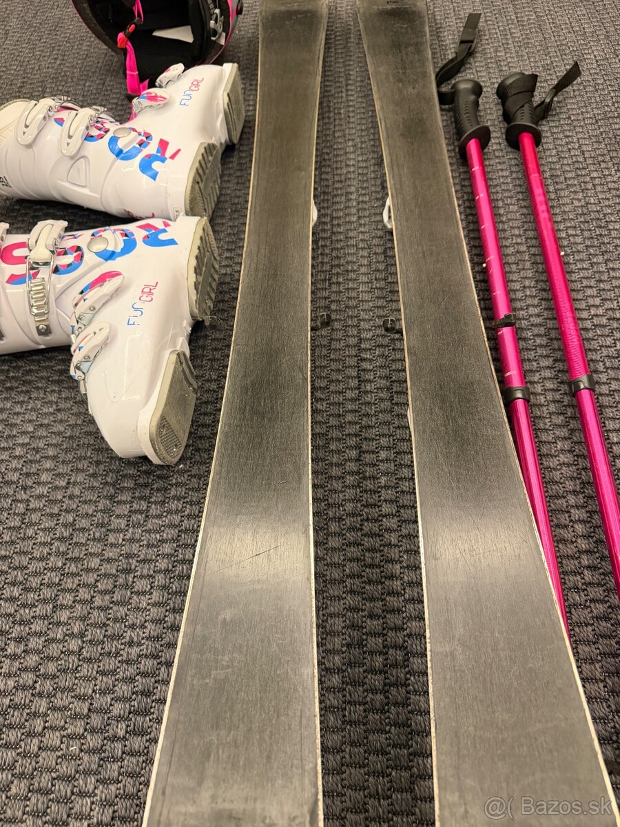 Detské/juniorské lyže Fun girl vlocky 120cm - 7