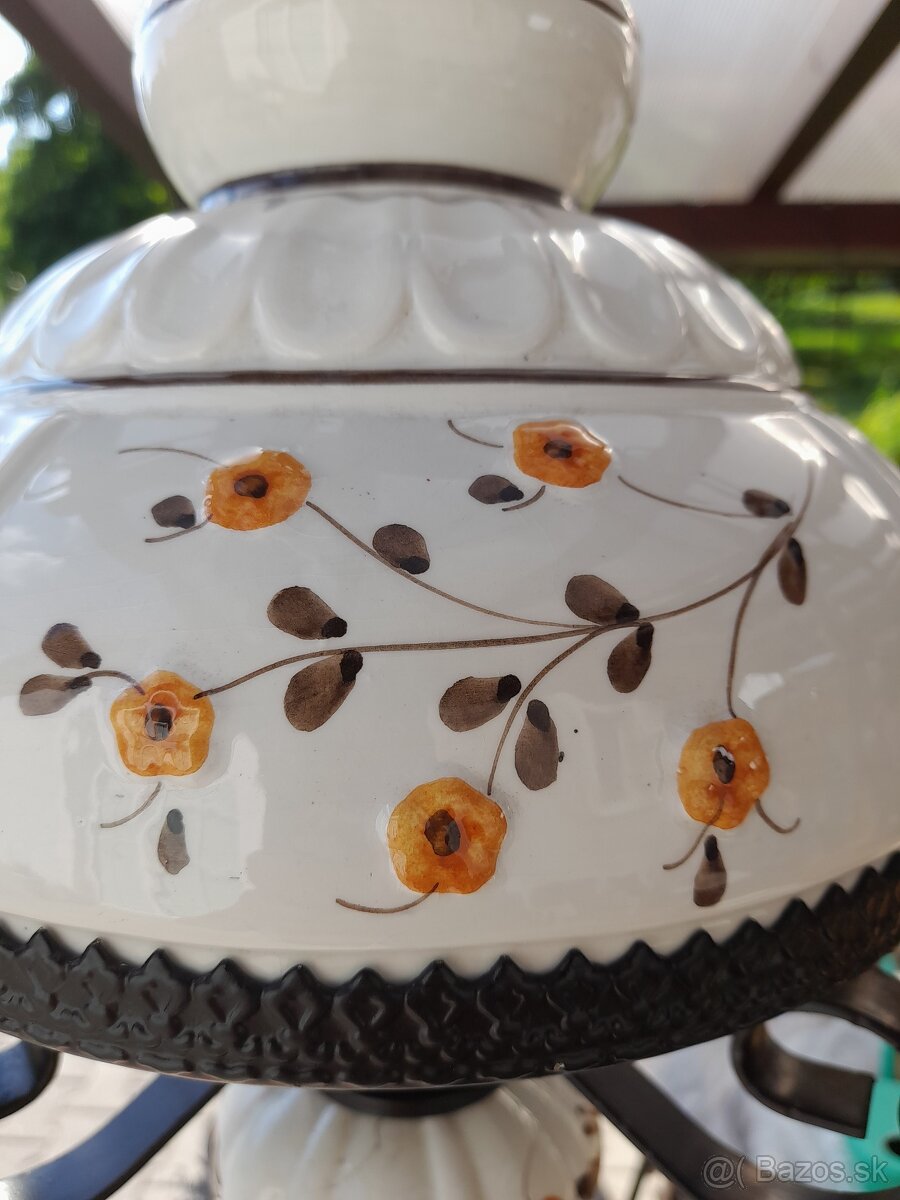 Vysiaca lampa malovana - 7