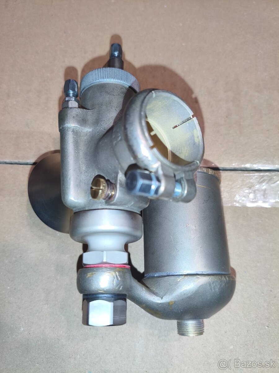 Predám bronzový karburátor Amac 15MDY - objímkový - 7