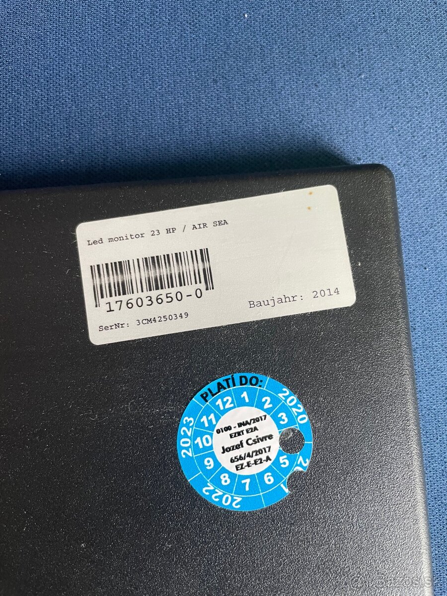 2x 24" IPS FullHD 75Hz monitory MSI a HP + držiak - 7