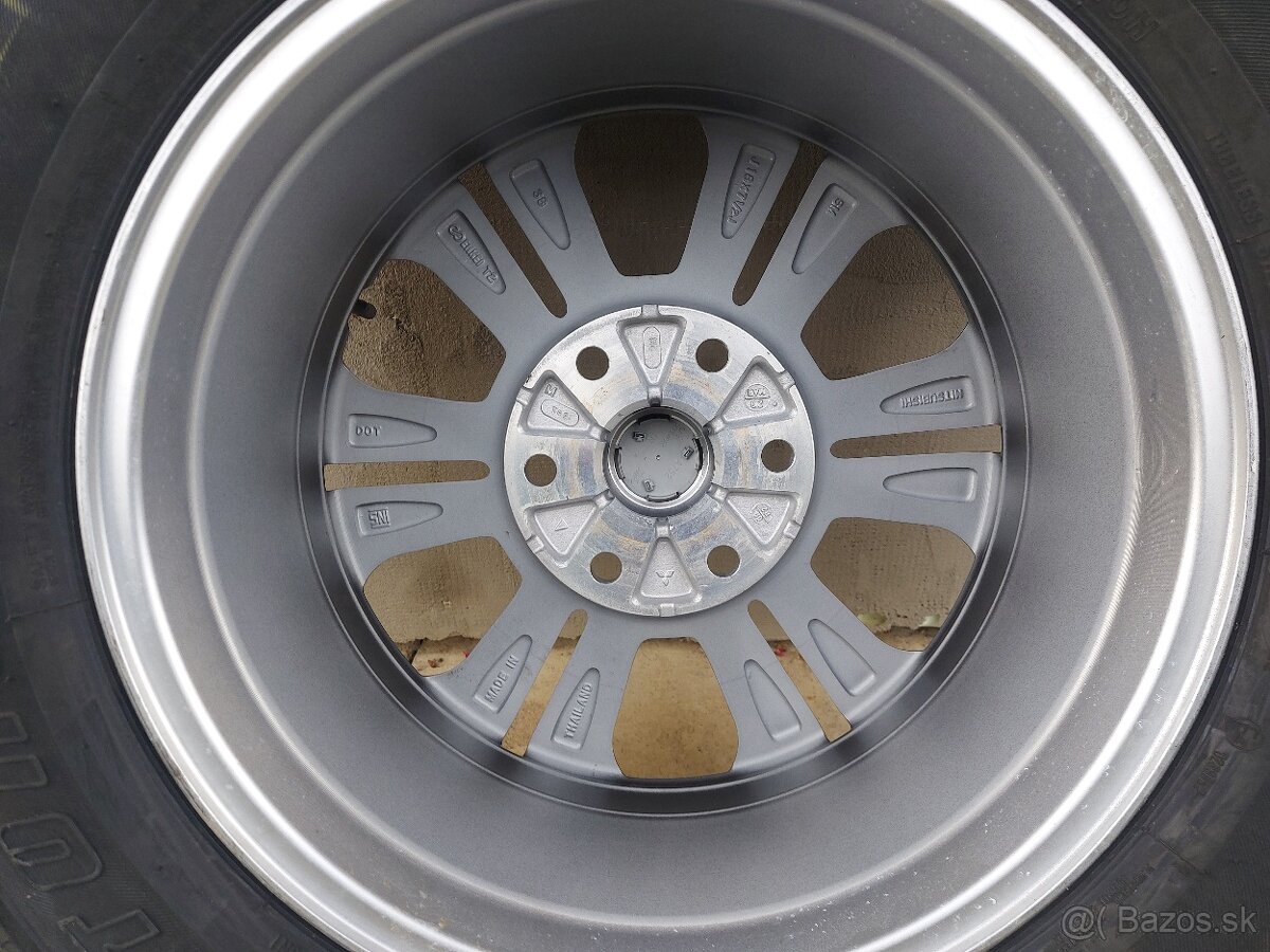 7,5Jx18 6x139,7 ET38 - NOVÉ KOMPLETY MITSUBISHI L200 - 7