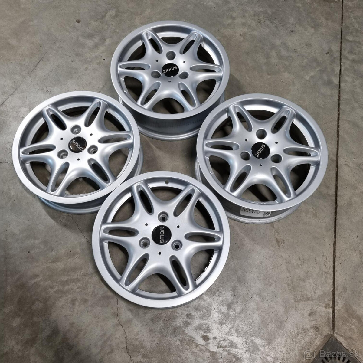 Hliníkové Smart disky 3x112 R15 5,5J/4J ET7/ET1 - 7