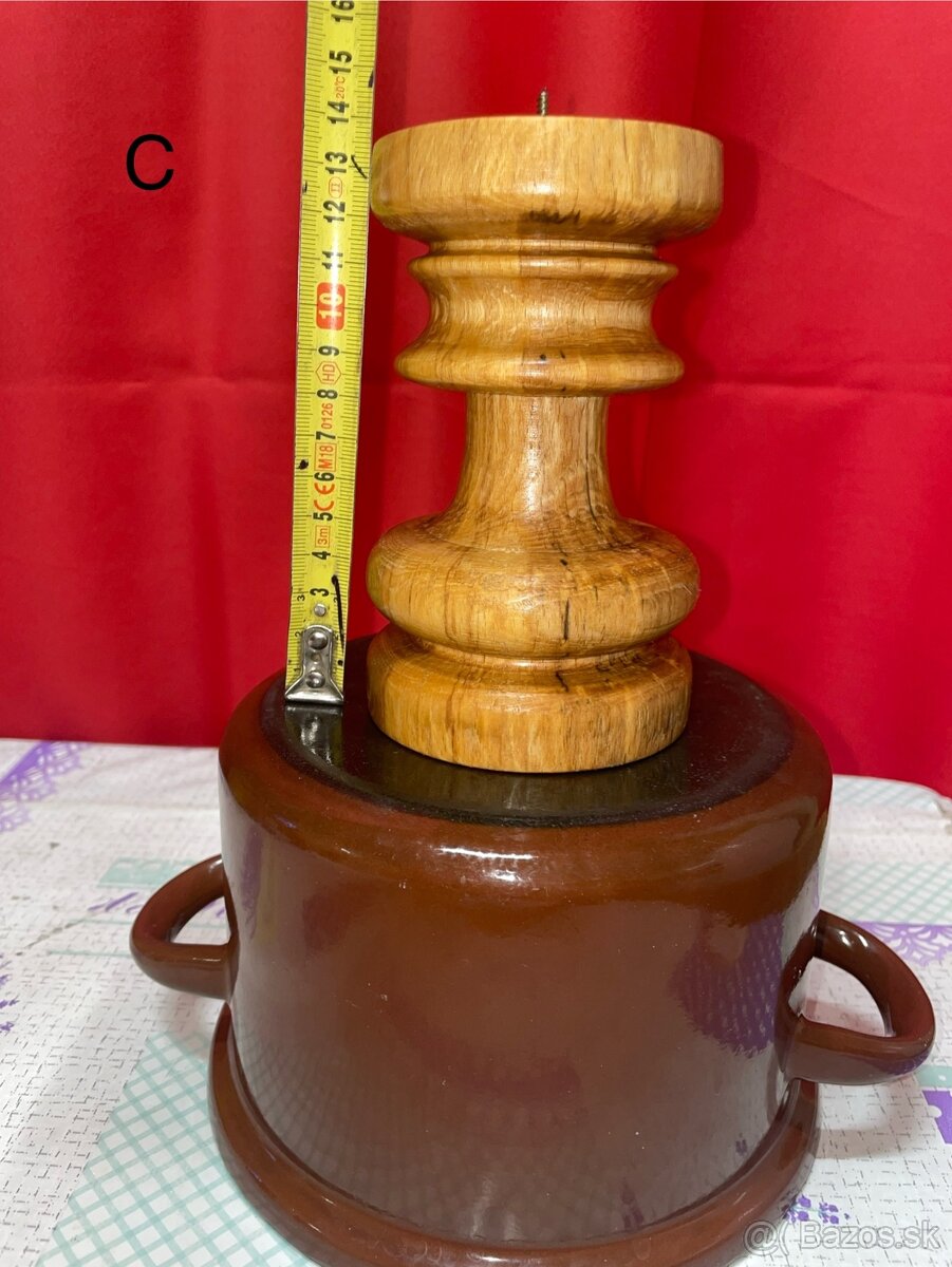 Drevené svietniky - 7