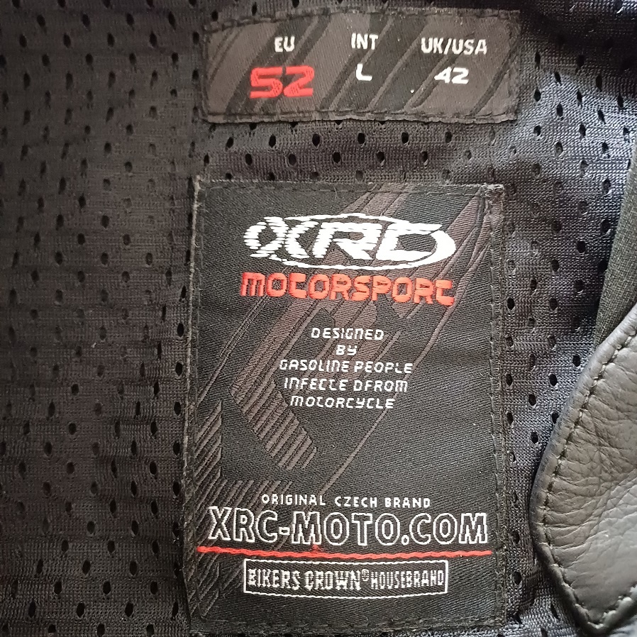 Kožená moto bunda XRC - 7