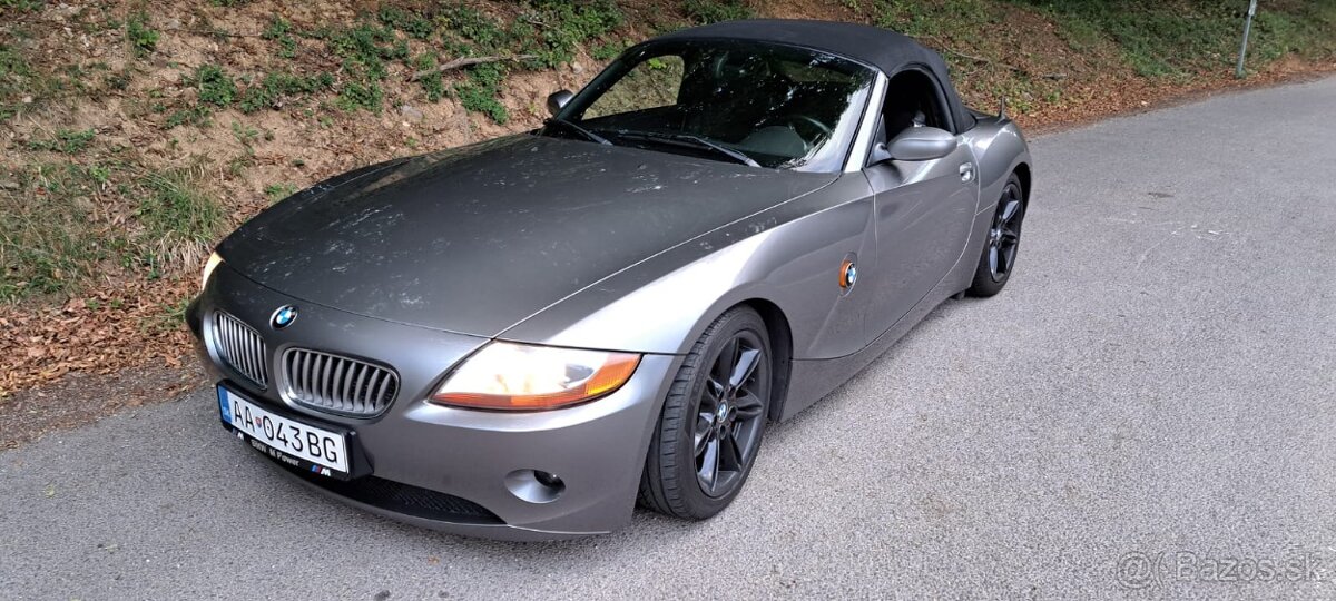 BMW Z4 e85 2003, 3.0i M54 6 st. manuál - zimná cena - 7