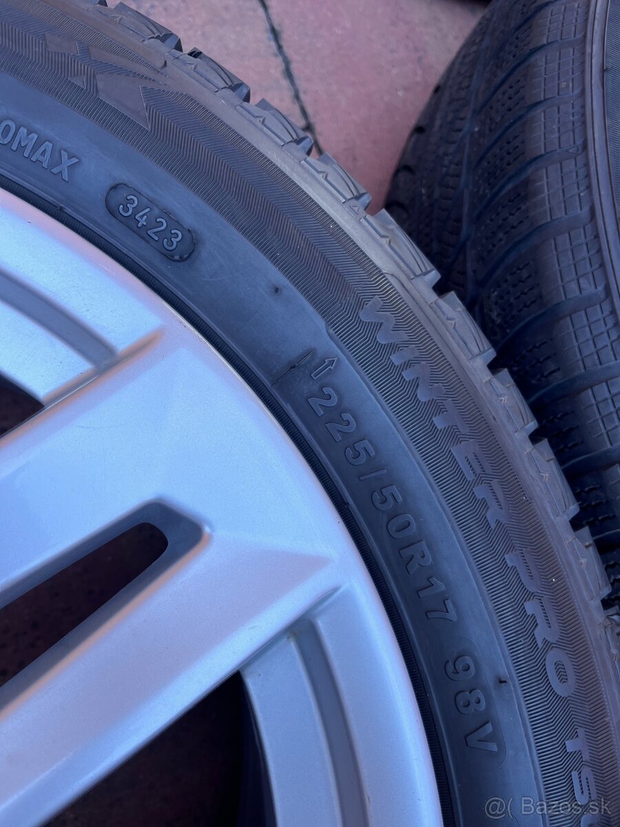 Orig. Hliníkové disky Audi R17, 5x112 - 7