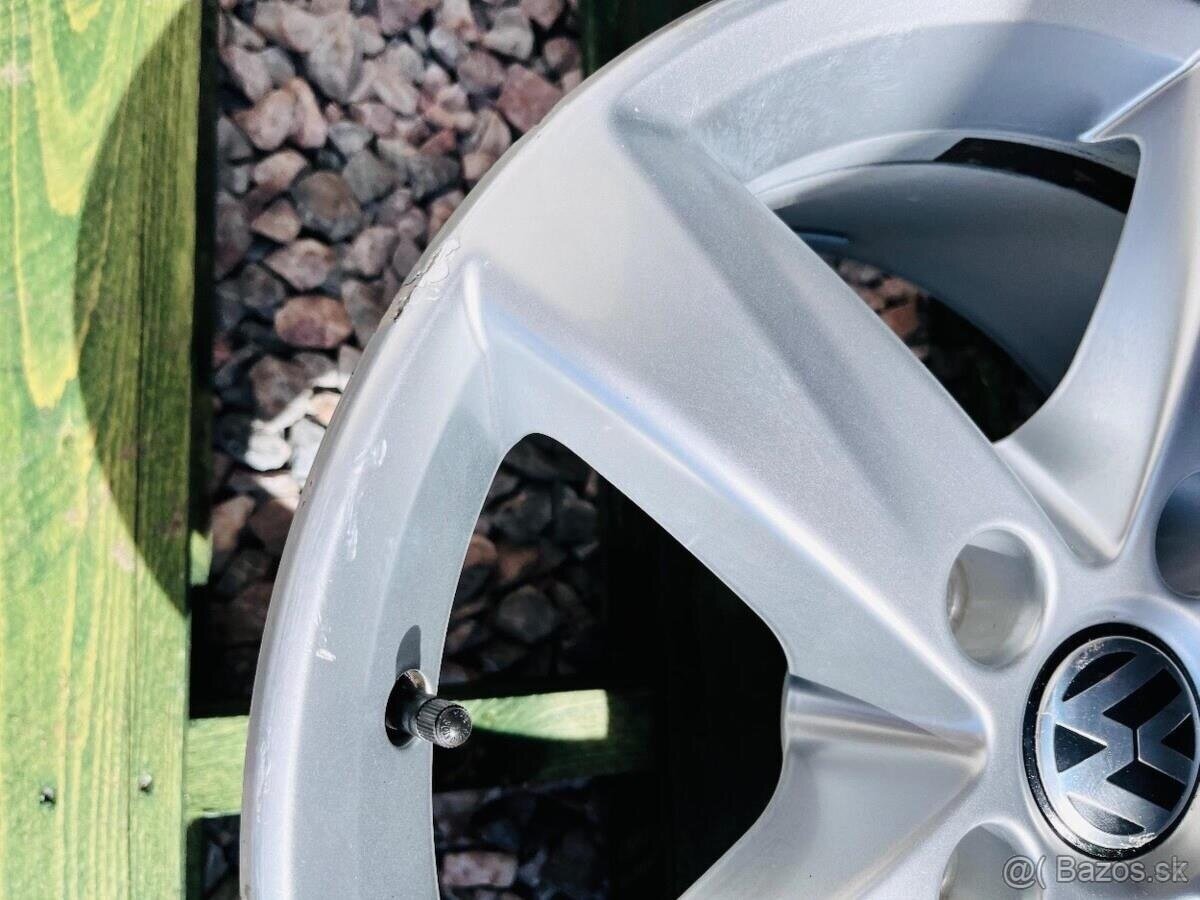 5x130 R17 originální alu disky VW Touareg - 7