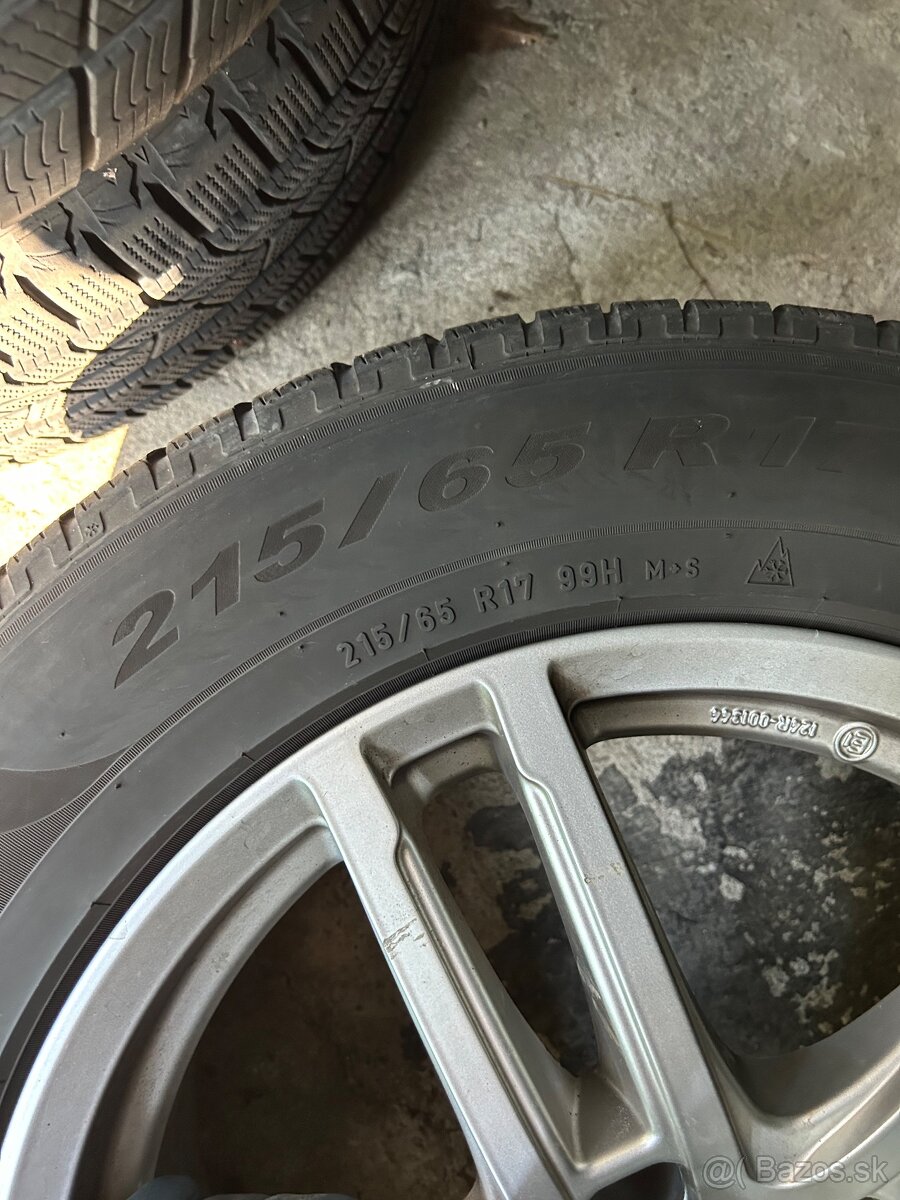 Zimná sada 215/65 r17 5x112 - 7