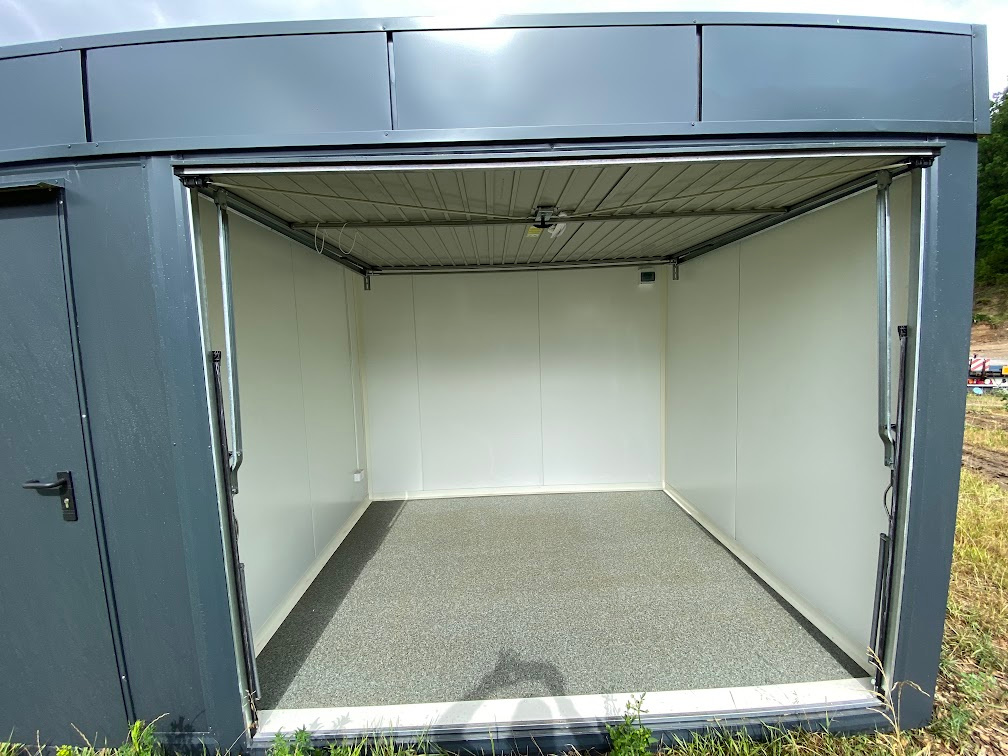 Kontajner garáž A15 antracit - 7