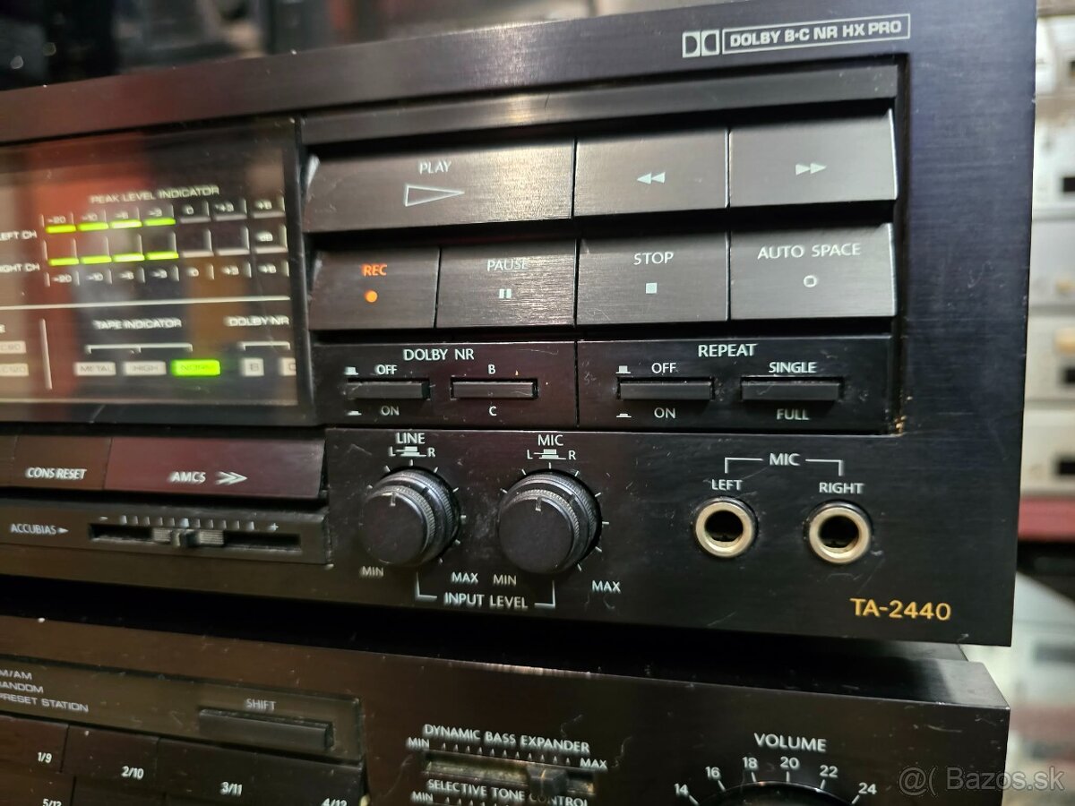 ONKYO zostava TX-7440 +TA-2440 receiver +deck - 7