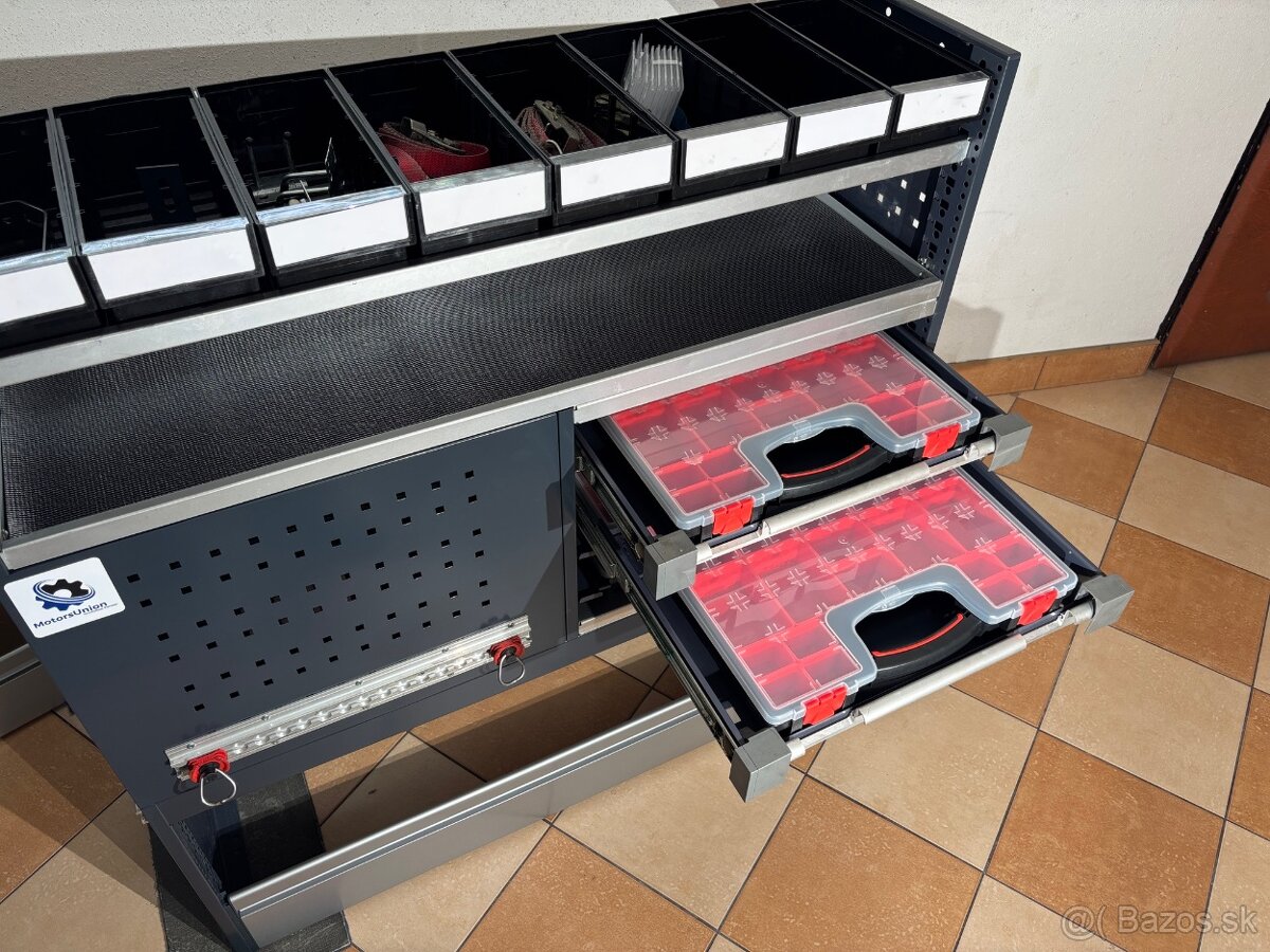 Wurth Regále do úžitkových vozidiel Trafic Custom T6 - 7