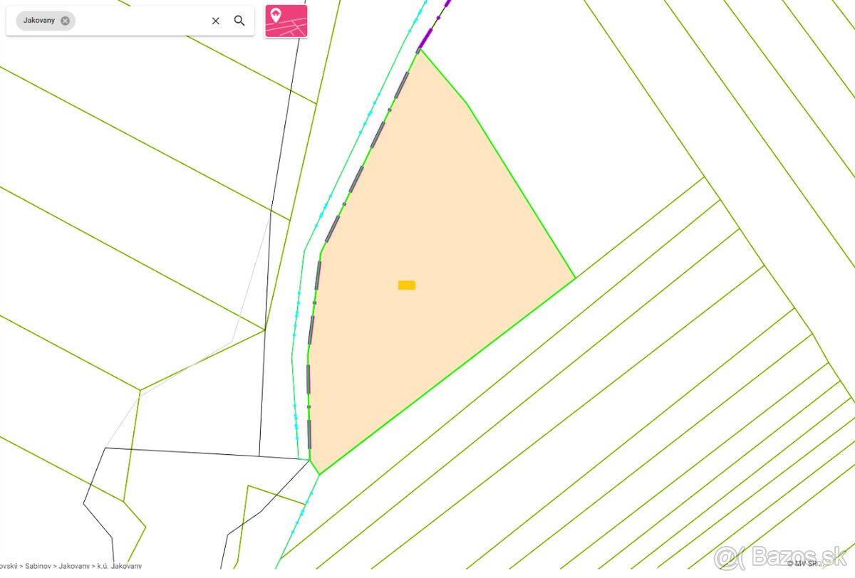 Na predaj pozemky o výmere 11907m2 Jakovany, Sabinov - 7