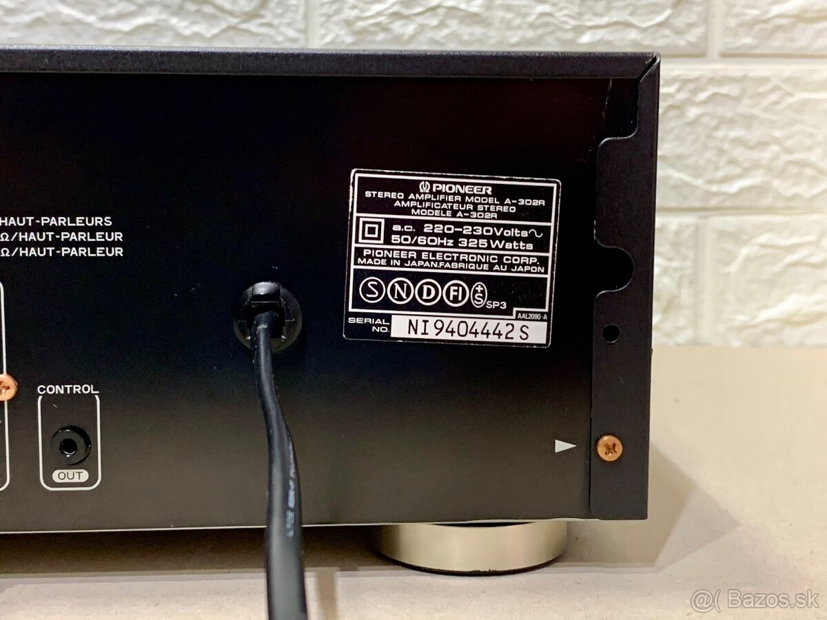Pioneer A-302R …. Integrovany stereo zosilovač - 7