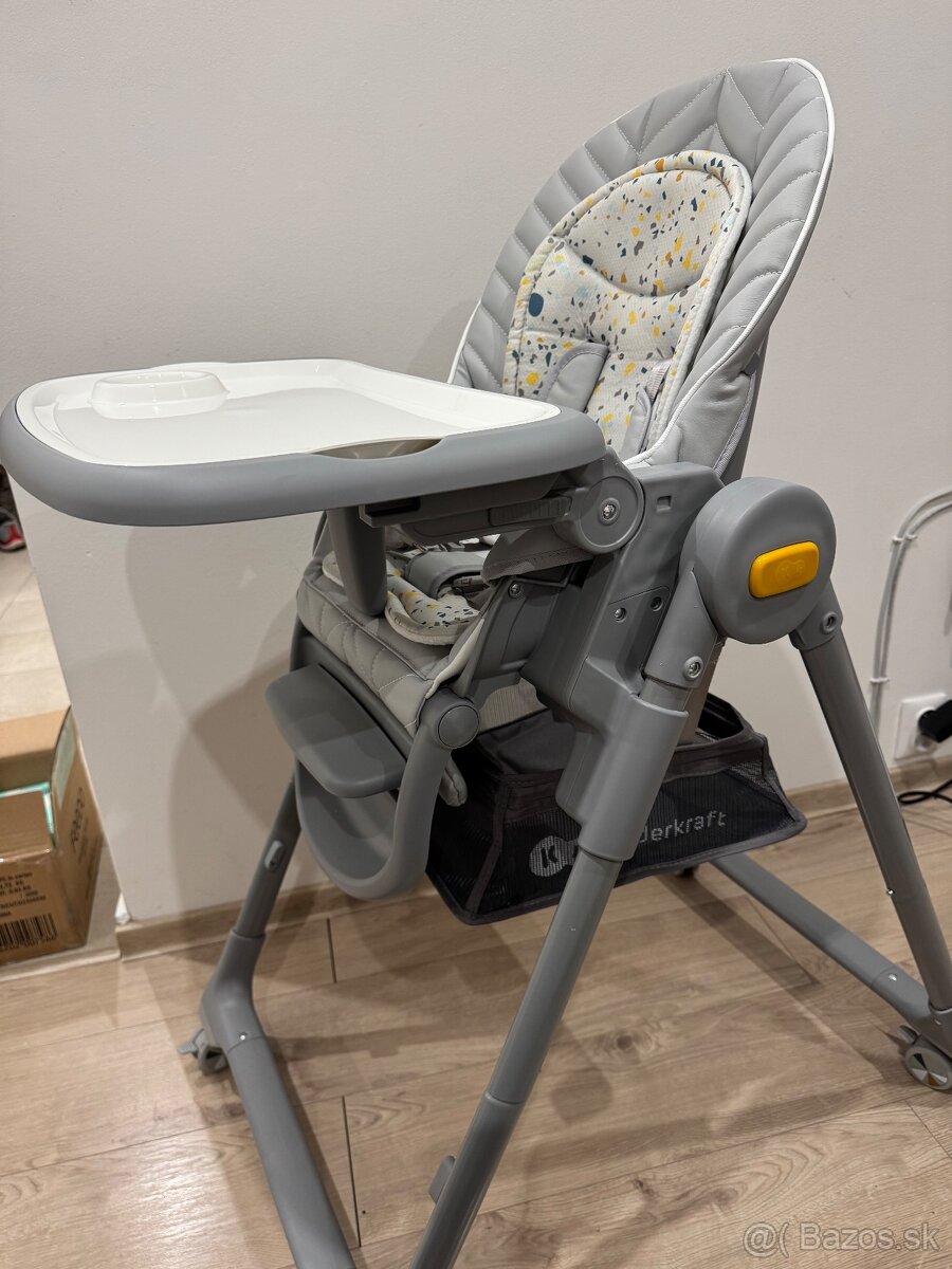 Detská stolička Kinderkraft Lastree Grey - 7