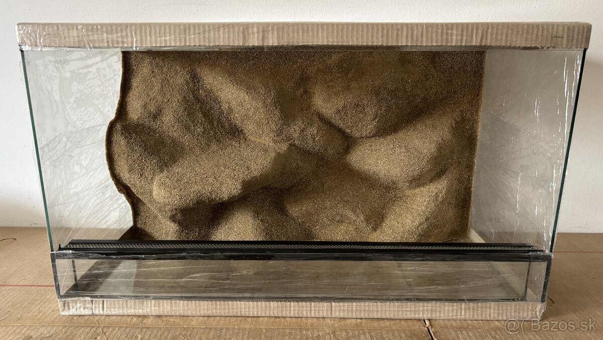 Terárium 70x40x40 s 3D stenou - 7