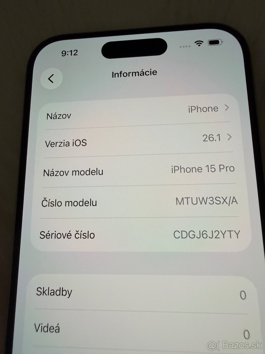 iPhone 15Pro 128GB White Titanium - 7