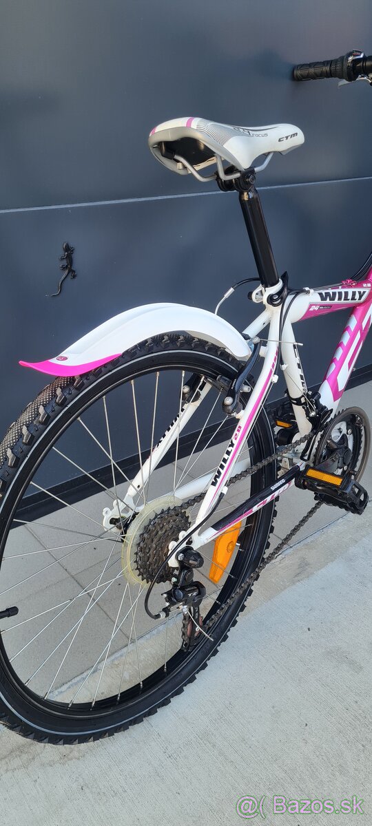 Bicykel Ctm 24" pink - 7