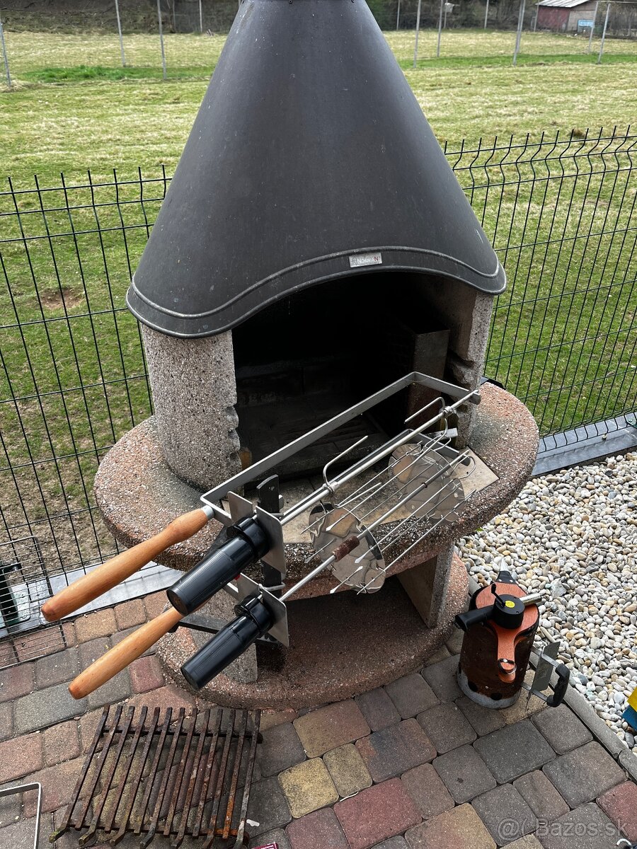 Záhradný krb Norman + prislušenstvo - 7