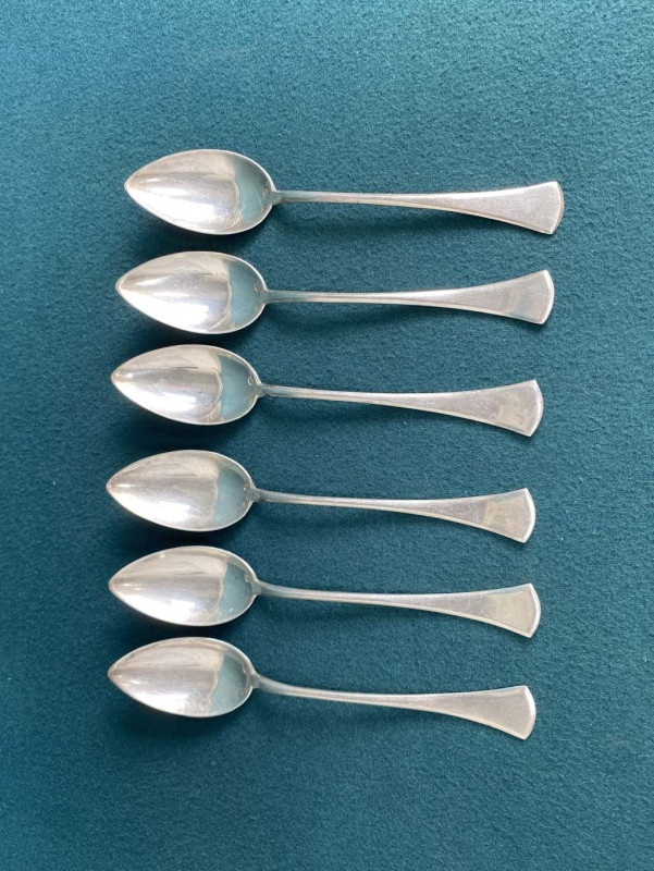 Strieborné čajové lyžičky - 7
