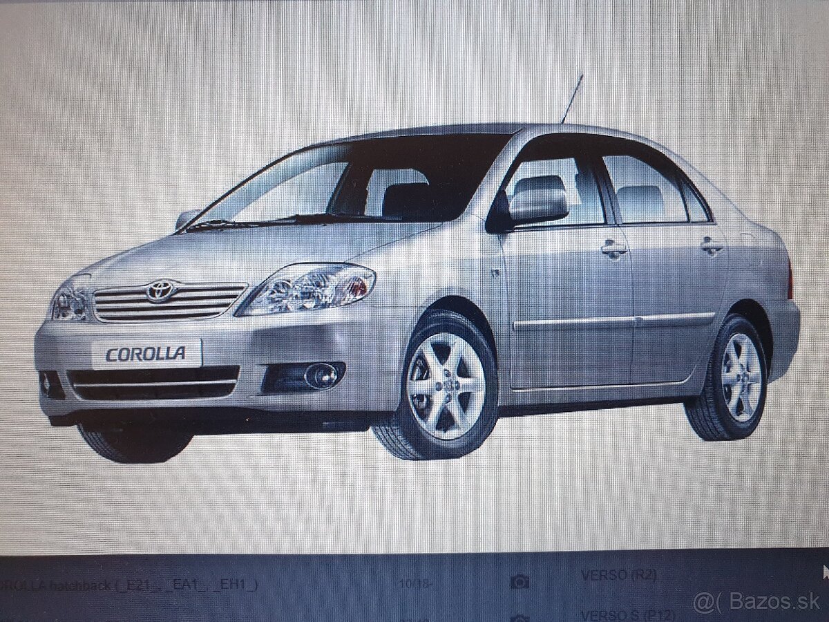 Toyota Corolla E12,motor 1,4 VVT-i 71 KW - 7
